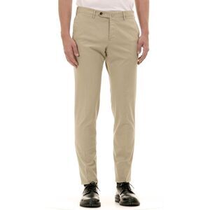 TORIN OPIFICIO Mens Beige Flat Front Straight Leg Cashmere Chino Pants 54